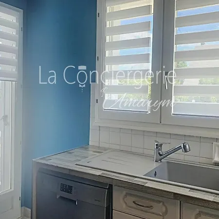 Nyaraló Le Paradis Des Fleurs Charmante Maison De Vacances Avec Jardin Et Garage Le Tréport